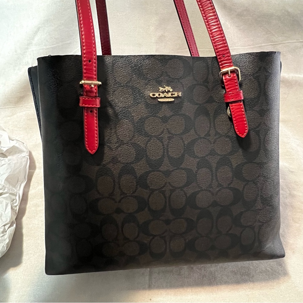 COACH | MOLLIE TOTE | SIGNATURE BAG